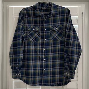 Banana Republic Plaid Flannel Button Down
